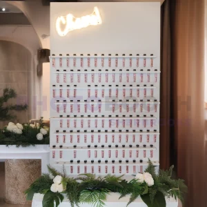 Mur de Shots Marque Places