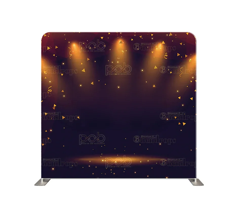 Toile de fond 8x8 Lumières de Scène