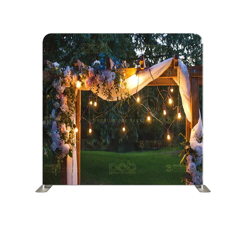 Toile de fond 8x8 Arche de Mariage