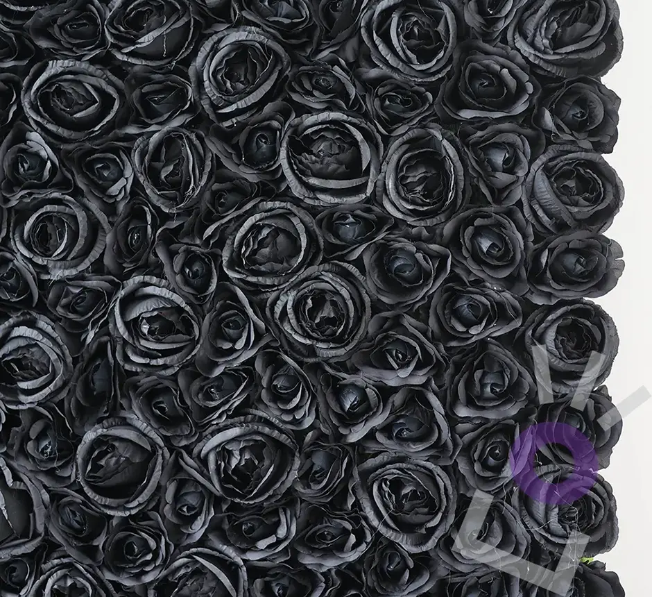 Mur de Roses Noires 8x8