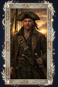 Exemple résultat photobooth IA pirate